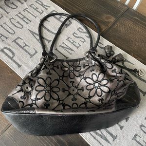 Brighton Valencia Black Shoulder Bag